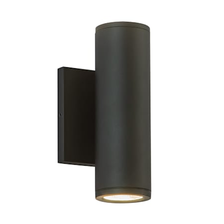 Kuzco Lighting Nordic 8" Tall Outdoor Wall Sconce Black