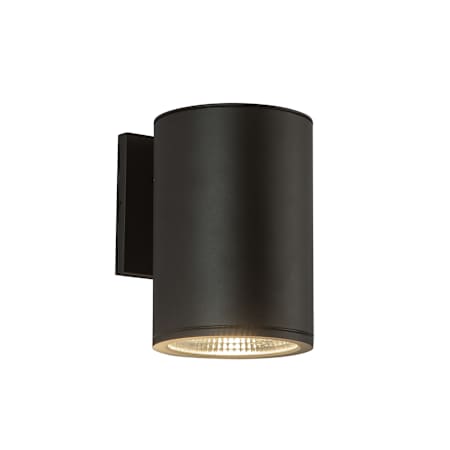 Kuzco Lighting Nordic 7" Tall Outdoor Wall Sconce Black