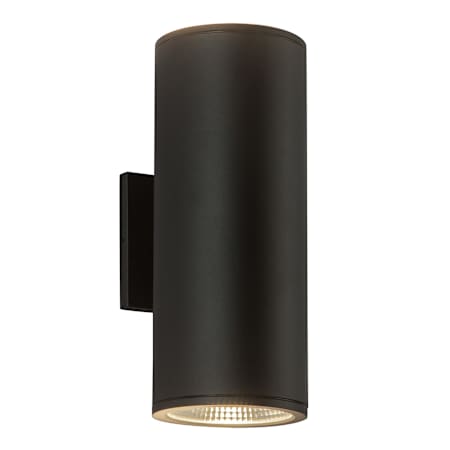 Kuzco Lighting Nordic 12" Tall Outdoor Wall Sconce Black