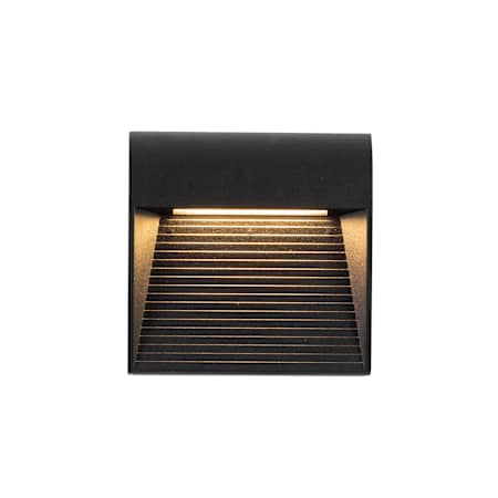 Kuzco Lighting Casa 5" Tall LED Outdoor Wall Sconce Black