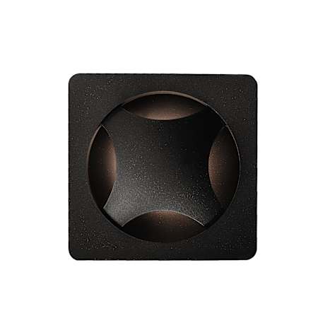 Kuzco Lighting Etna 8" Tall LED Wall Sconce Black