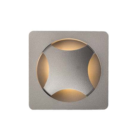 Kuzco Lighting Etna 8" Tall LED Wall Sconce Gray
