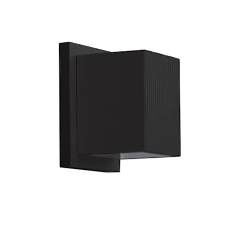Kuzco Lighting Mavis 4" Tall LED Outdoor Wall Sconce Black