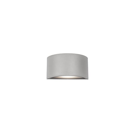 Kuzco Lighting Olympus 5" Tall LED Outdoor Wall Sconce Gray