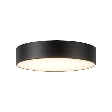 Kuzco Lighting Musa 6" Wide LED Flush Mount Drum Ceiling Fixture Black