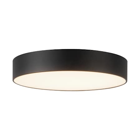 Kuzco Lighting Musa 8" Wide LED Flush Mount Drum Ceiling Fixture Black