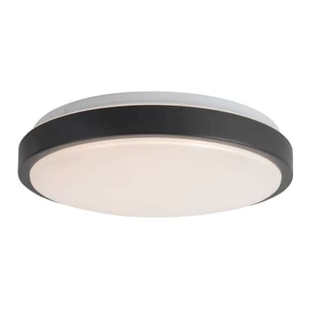Kuzco Lighting Yanis 15" Wide LED Flush Mount Drum Ceiling Fixture Black