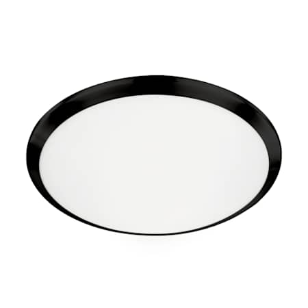 Kuzco Lighting Malta 15" Wide LED Flush Mount Ceiling Fixture Black