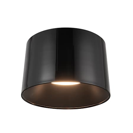 Kuzco Lighting Etta 20" Wide LED Flush Mount Ceiling Fixture Jet Black