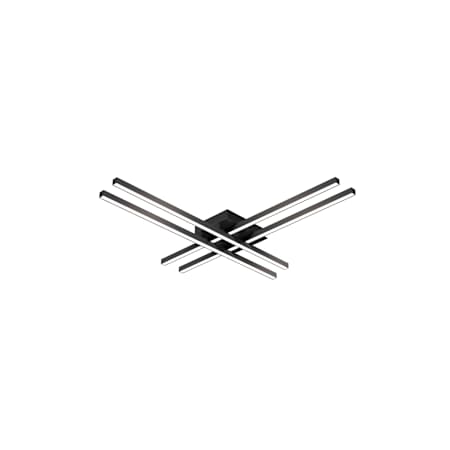 Kuzco Lighting Vega Minor 32" Wide LED Flush Mount Ceiling Fixture Black