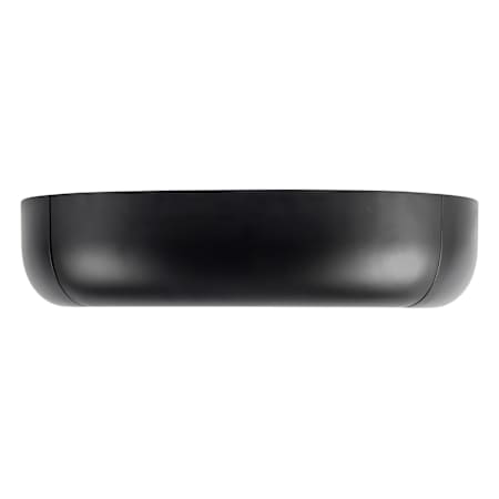 Kuzco Lighting Folio 15" Wide LED Flush Mount Bowl Ceiling Fixture Black