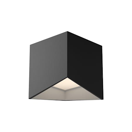 Kuzco Lighting Cubix 6" Wide LED Flush Mount Ceiling Fixture Black / White