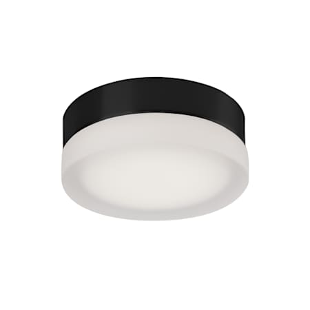 Kuzco Lighting Bedford 6" Wide LED Flush Mount Drum Ceiling Fixture Black