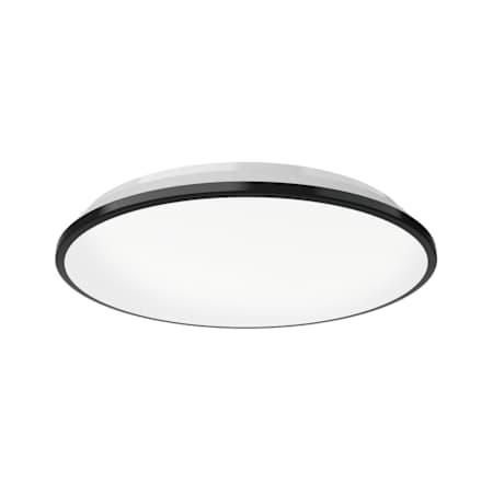 Kuzco Lighting Brook 13" Wide LED Flush Mount Bowl Ceiling Fixture Black
