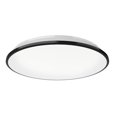 Kuzco Lighting Brook 15" Wide LED Flush Mount Bowl Ceiling Fixture Black
