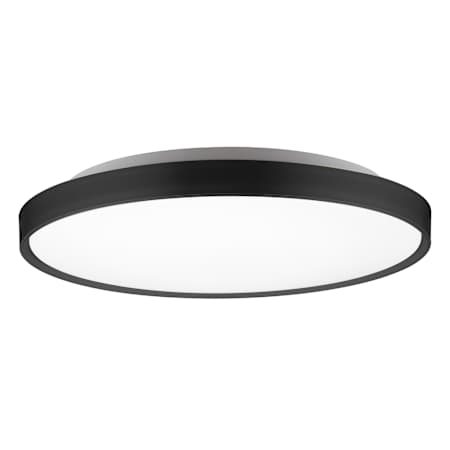 Kuzco Lighting Brunswick 22" Wide LED Flush Mount Drum Ceiling Fixture Black
