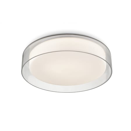 Kuzco Lighting Aston 14" Wide LED Flush Mount Drum Ceiling Fixture Clear