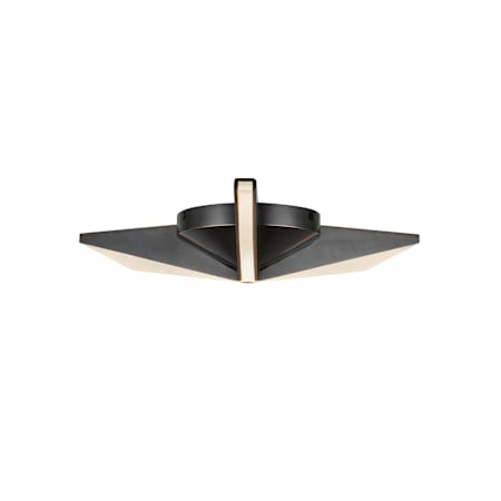 Kuzco Lighting Tachi 15" Wide LED Flush Mount Ceiling Fixture Urban Bronze