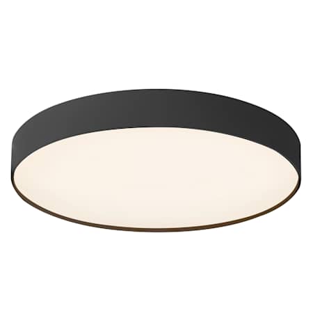 Kuzco Lighting Rynn 7" Wide LED Flush Mount Drum Ceiling Fixture Black