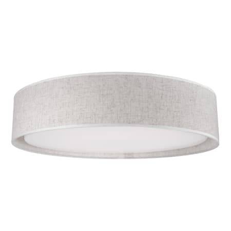 Kuzco Lighting Dalton 20" Wide LED Flush Mount Drum Ceiling Fixture Beige