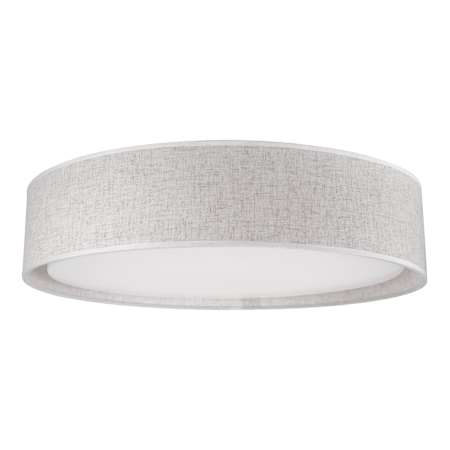 Kuzco Lighting Dalton 20" Wide LED Flush Mount Drum Ceiling Fixture Beige