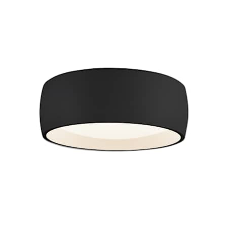 Kuzco Lighting Savile 6" Wide Flush Mount Drum Ceiling Fixture Black