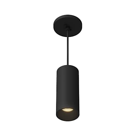 Kuzco Lighting Lorna 4" Wide Mini Pendant Black
