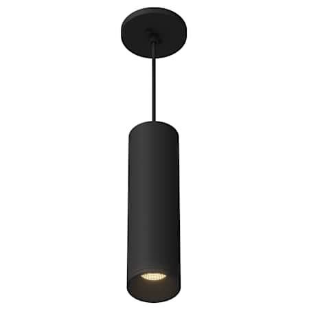 Kuzco Lighting Lorna 4" Wide Mini Pendant Black