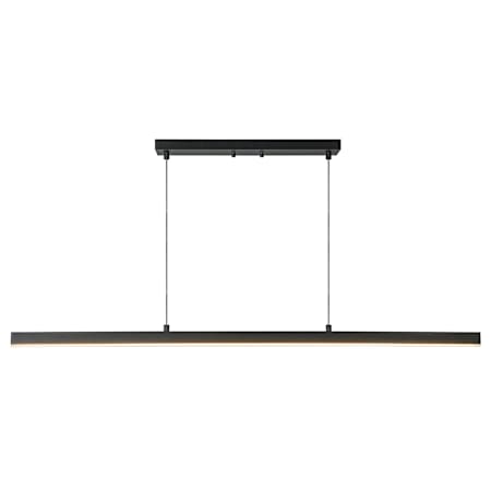 Kuzco Lighting Vega 45" Wide LED Suspension Linear Pendant Black