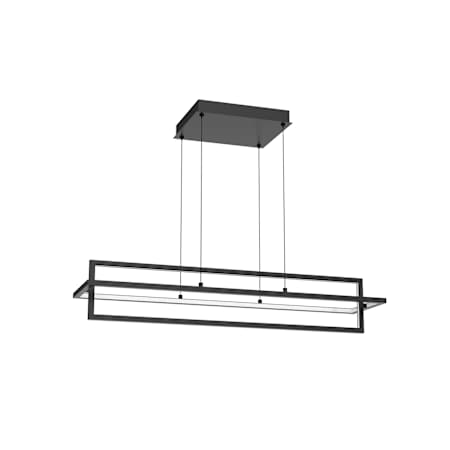 Kuzco Lighting Mondrian 36" Wide LED Suspension Linear Pendant Black