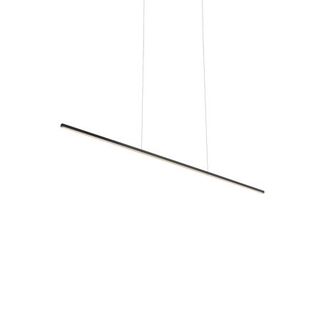 Kuzco Lighting Vega Minor 48" Wide LED Suspension Linear Pendant Black