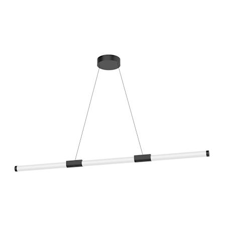 Kuzco Lighting Akari 50" Wide LED Suspension Linear Pendant Black