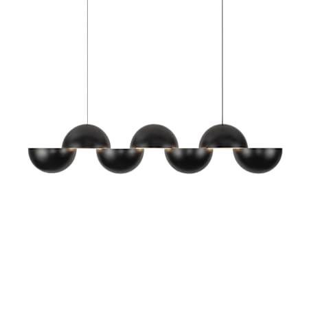 Kuzco Lighting Void 41" Wide LED Abstract Chandelier Black