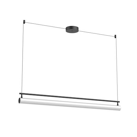 Kuzco Lighting Gramercy 48" Wide LED Suspension Linear Pendant Black