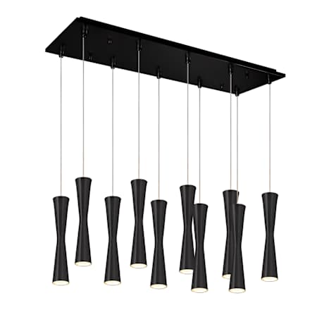 Kuzco Lighting Robson 27" Wide Lantern Chandelier Black
