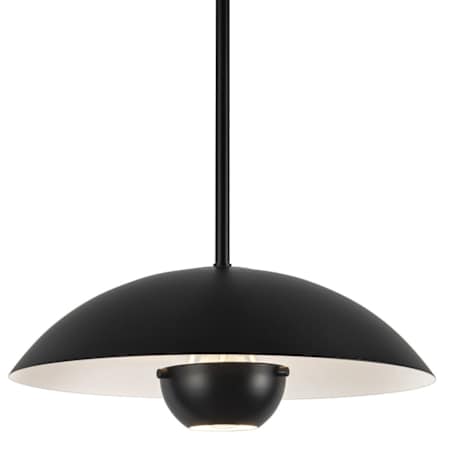 Kuzco Lighting Umbra 14" Wide Pendant Black