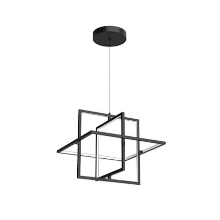 Kuzco Lighting Mondrian 20" Wide LED Multi Light Pendant Black