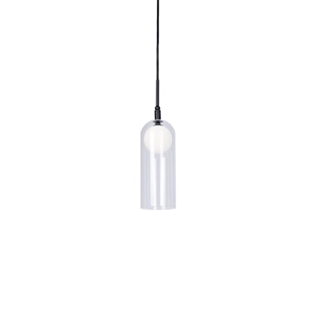 Kuzco Lighting Stylo 14" Tall 3000K LED Mini Pendant Black