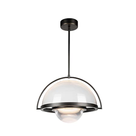 Kuzco Lighting Bowery 16" Wide LED Pendant Urban Bronze