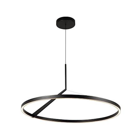 Kuzco Lighting Roda 32" Wide LED Pendant Black