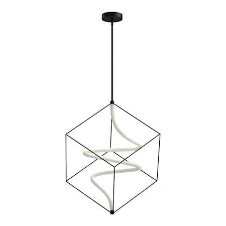 Kuzco Lighting Script 26" Wide LED Pendant Black
