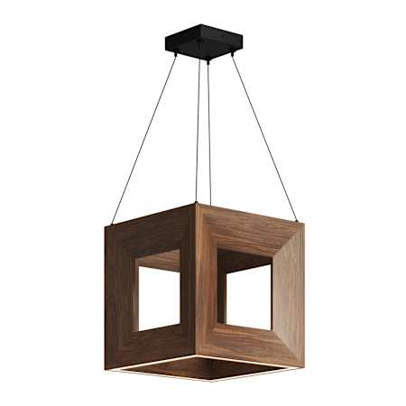 Kuzco Lighting Morina 12" Wide LED Suspension Pendant Walnut