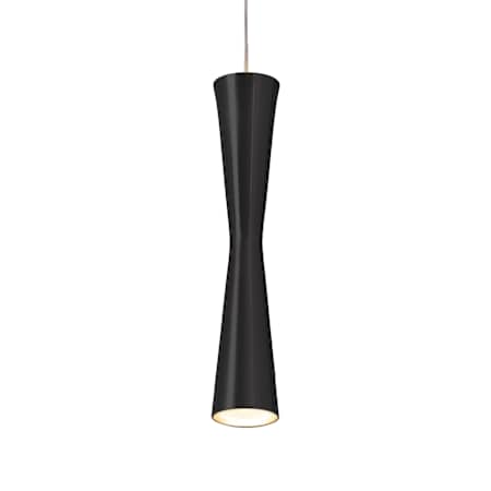 Kuzco Lighting Robson 12" Tall 3000K LED Mini Pendant Black