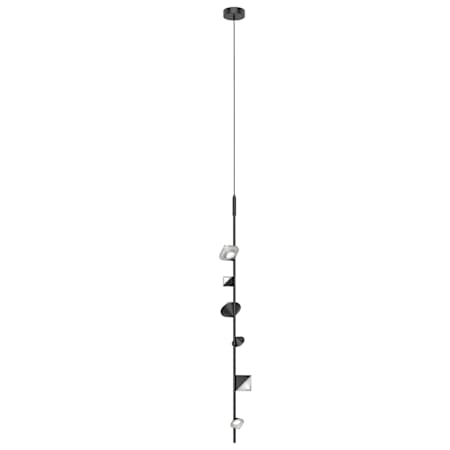 Kuzco Lighting Geode 6 Light LED Vertical Pendant - 120-277V Black