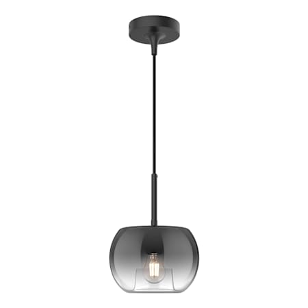 Kuzco Lighting Samar Mini Pendant Black / Smoked