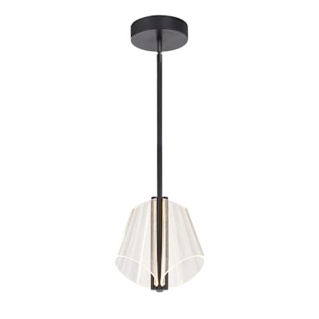 Kuzco Lighting Mulberry 11" Wide LED Pendant Black / Light Guide