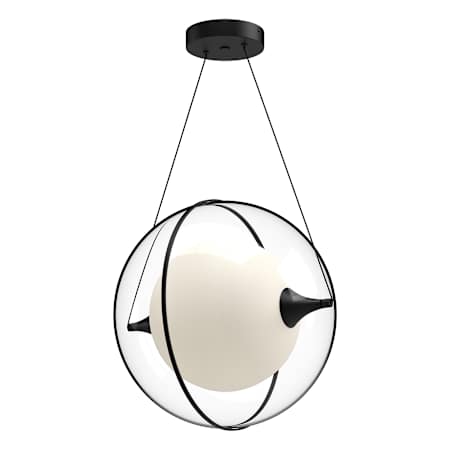 Kuzco Lighting Aries 16" Wide LED Suspension Pendant Black