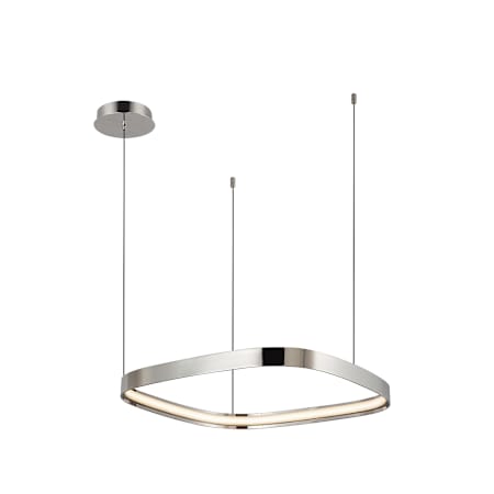 Kuzco Lighting Yukon 20" Wide Pendant Polished Nickel