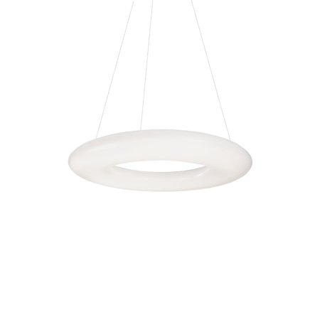 Kuzco Lighting Cumulus 24" Wide LED Ring Chandelier White