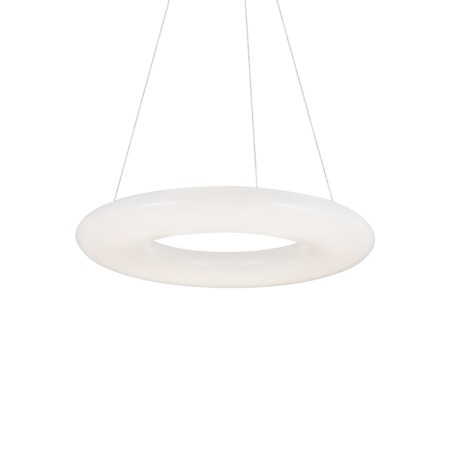 Kuzco Lighting Cumulus 30" Wide LED Ring Chandelier White